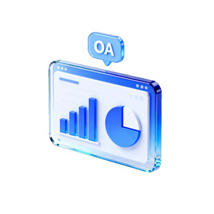 OA系统中的数据可视化界面