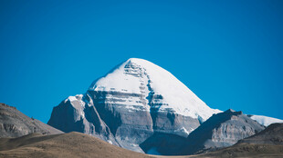 巍峨雪山卓奥友峰