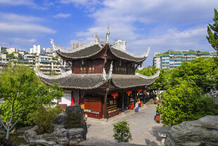 中式古建园林景观