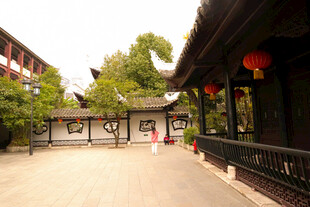 中式庭院古建筑景观
