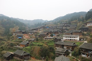 苗寨村落美景