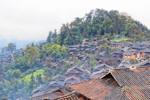 苗寨全景