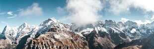 壮丽雪山美景