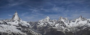 壮丽雪山美景