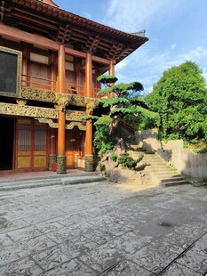 中式庭院古建筑景观