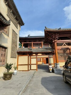 中式传统庭院建筑景观