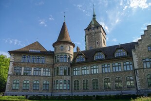 欧式古典风格城堡建筑