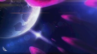 梦幻炫彩宇宙光影效果