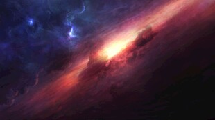 绚丽星云宇宙神秘景观