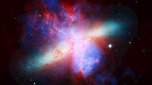 绚丽宇宙星云景象