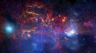 绚丽星云宇宙奇幻景象