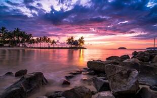 海边日落美景