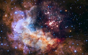 绚丽星云宇宙奇观