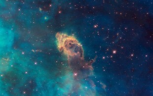 绚丽星系景象