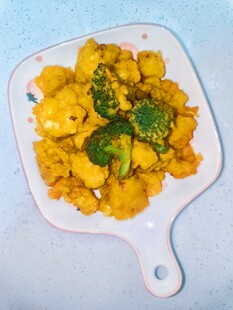 美味咖喱花菜