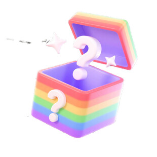 彩色问号盒 