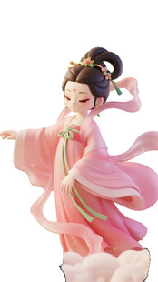 古典仙女摆件