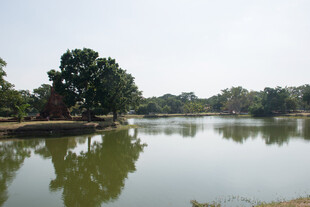 宁静湖畔风光