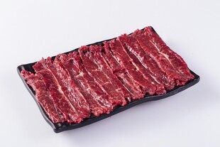 新鲜牛肉切片