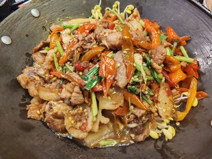 干锅肉丝