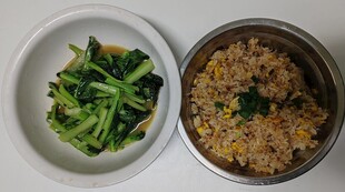 青菜炒饭组合