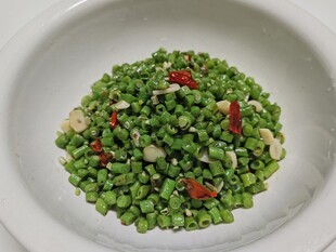 清炒豆角