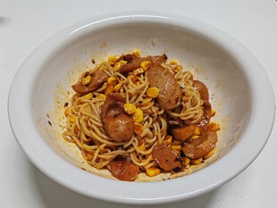 香肠拌面
