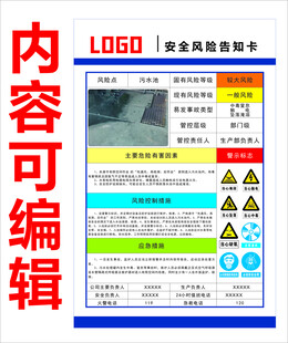 安全风险告知