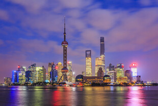上海外滩璀璨夜景