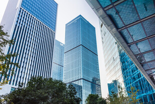 都市摩天大楼景观