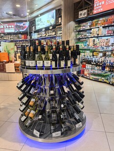 超市酒水区域