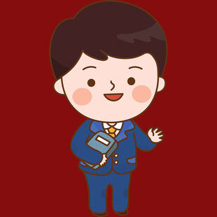 穿制服的可爱男孩