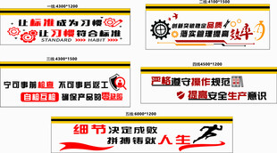 成就决定失败标语宣传
