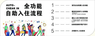全功能自助入住流程展示