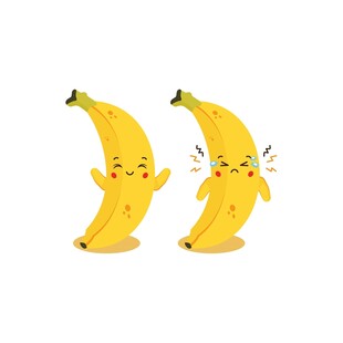 香蕉卡通表情