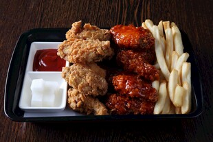 炸鸡薯条套餐