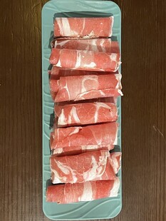 新鲜牛肉卷
