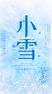 二十四节气小雪