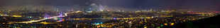 城市璀璨夜景