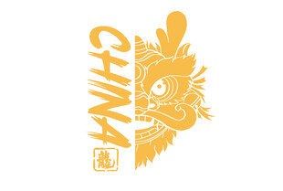 中国风龙元素艺术图案