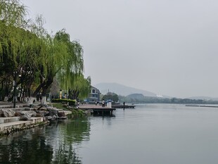 静谧湖水景致