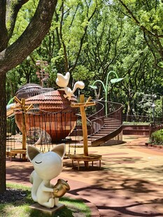 公园儿童活动场地
