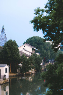 江南水乡风景图