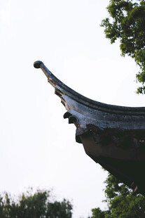 中式飞檐一角