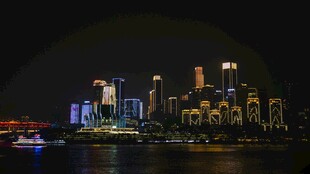 璀璨都市夜景