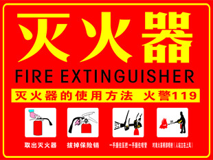 灭火器使用方法