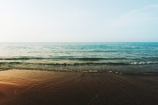 海边黄昏美景