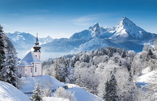 冬日雪山