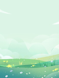 清新田园风景图