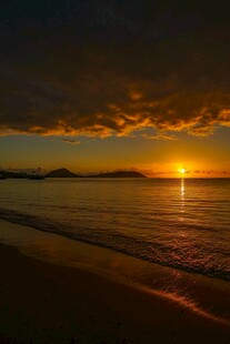 海边日落美景